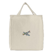 P-51 Mustang embroidered bags