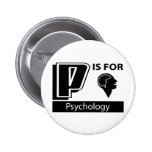 P Is For Psychology Pins