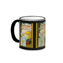 Pacific Line Vintage Travel Mugs