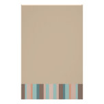 Pacific Ocean Stripes Customised Stationery