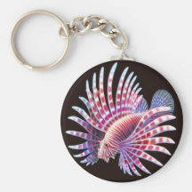 Pacific Reef Lionfish Keychain