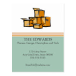 Packed Up Moving Announcement Post Card