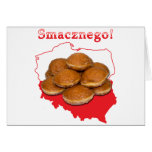 Paczki Smacznego Polish Map Card