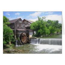 Paddle Wheel Greeting Cards