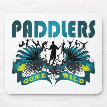 Paddlers Gone Wild Mouse Pads