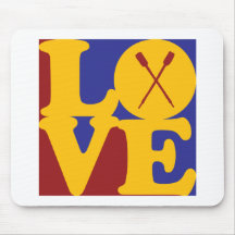 Paddling Love Mouse Mats