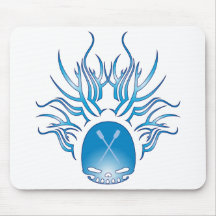 Paddling Skull Mouse Mat