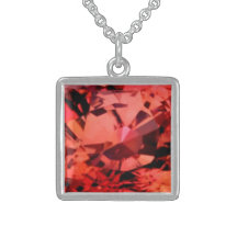 Padparadscha Necklace