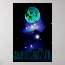 Pagan Blue Moon Print