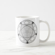 pagan pentagram coffee mugs