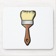 Paint Brush Mouse Pad