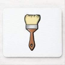Paint Brush Mouse Pads