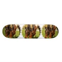 Paint Horse Love  Skateboard