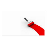 Paint Roller Business Card Template