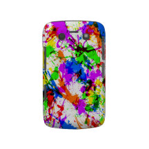paint splash blackberry bold case