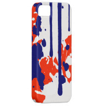 Paint Splatter and Drips iPhone 5 Case