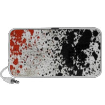 Paint Splatter design Mp3 Speaker