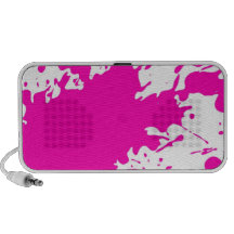 Paint Splatter iPod Speakers