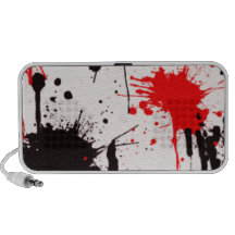 Paint Splatter Speakers
