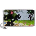 Paintball in the Spring Laptop Speakers