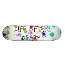 paintball LIIFE AFTER DEATH Skateboard Decks