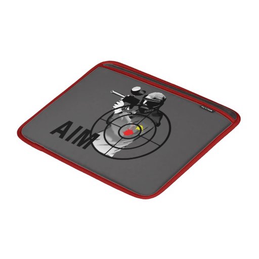 Paintball Shooter - Aim MacBook Air Sleeves