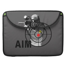 Paintball Shooter - Aim MacBook Pro Sleeve