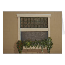 Painted Flower Window Box Cards