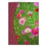 Painted Flowers-Sympathy Greeting Cards