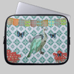 Painted Peacock Computer Sleeve laptop sleeves