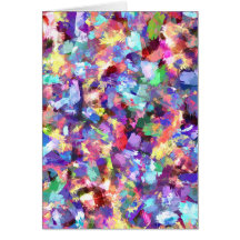 Painted Wall Card