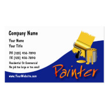 Painter Business Cards