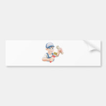Painter decorator training bumper stickers