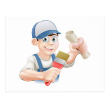 Painter decorator training post cards