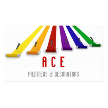 Painters and Decorators Business Card