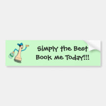 Painter's Bumper Sticker Template