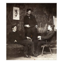 Painters Everett Shinn Robert Henri John Sloan Photograph
