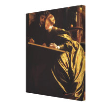 Painter's Honeymoon by Leighton, Victorian Art Gallery Wrap Canvas