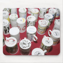 Painting jugs. mouse pads