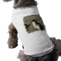 Pair of Penguins Dog Shirt