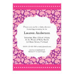 Paisley Baby Shower Invitation - Purple