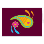 Paisley Fun Greeting Card