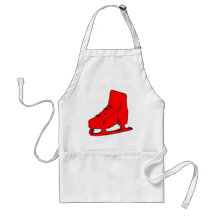 paisley ice skate aprons