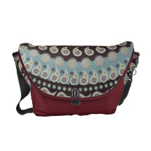 Paisley Mandala Messenger Bags