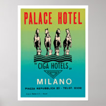 Palace Hotel Milano Posters