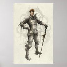 PALADIN by Kerem Beyit Print