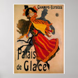 Palais De Glace, 1896 Art Nouveau Advertisement Poster