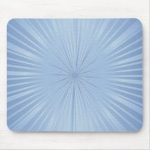 pale blue sunbursts mousemats