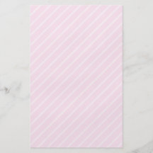Pale pink Diagonal Stripes. Full Color Flyer