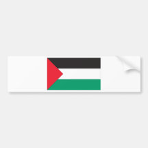 Palestinian Flag Bumper Stickers